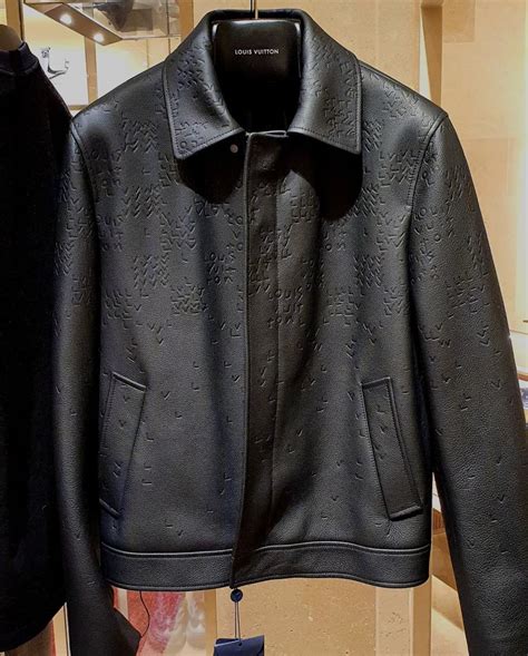 lv jacket leather|louis vuitton leather jacket price.